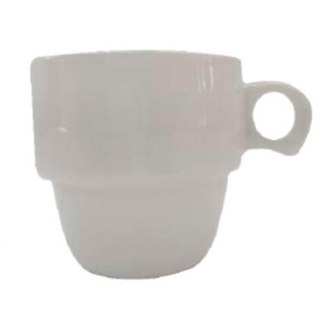 XICARA 90ML MUG21002 EM PORCELANA BRANCA