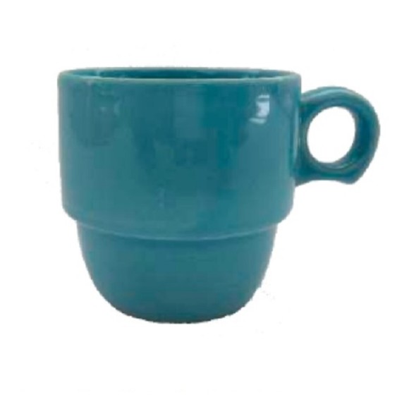 XICARA 90ML MUG21003 EM PORCELANA AZUL