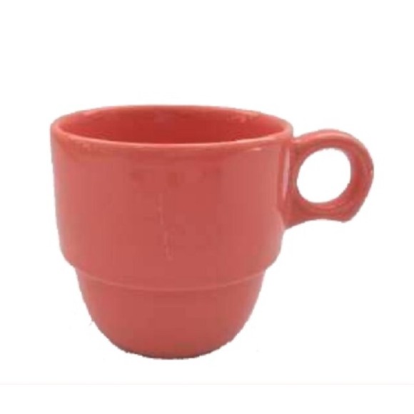 XICARA 90ML MUG21006 EM PORCELANA ROSA