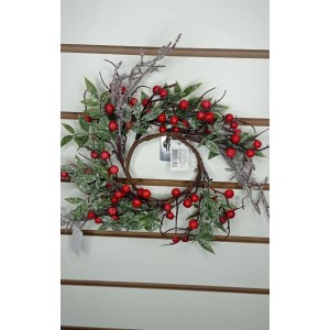 FL GUIRLANDA AN138 NATALINA PEQUENA C/ AMORA A30XL30CM