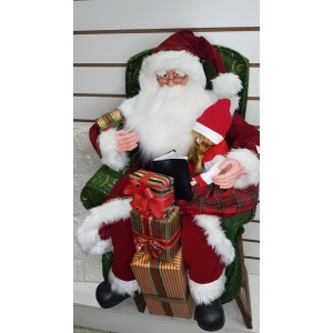 PAPAI NOEL CP607 NA POLTRONA A71XL50CM