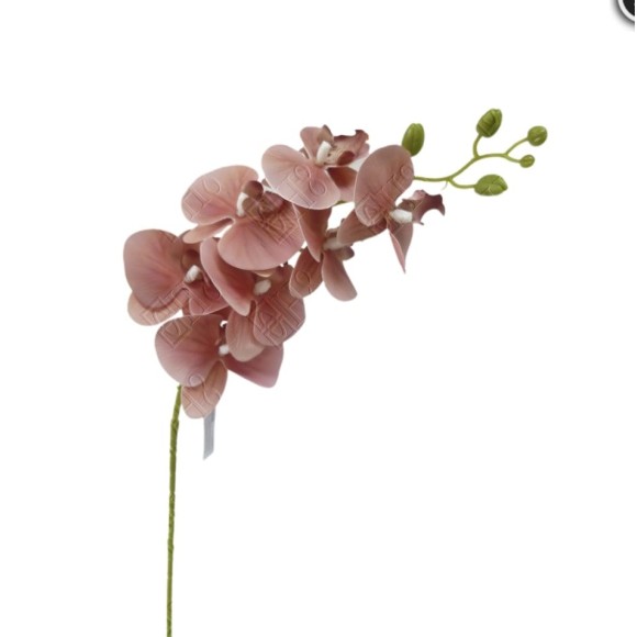 FL ORQUIDEA 03867 SILICONE TOQUE REAL C/ 7 FLORES A105CM