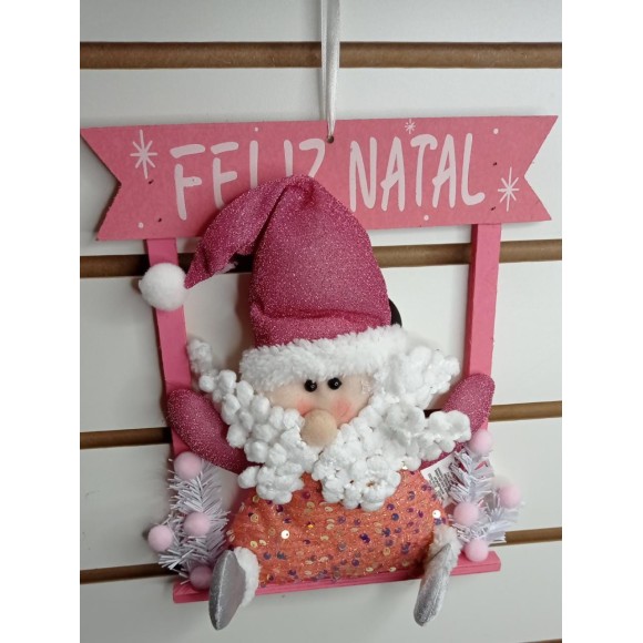 PAPAI NOEL NTD15004 BALANÇO QUARTZO ROSA A29XL23CM