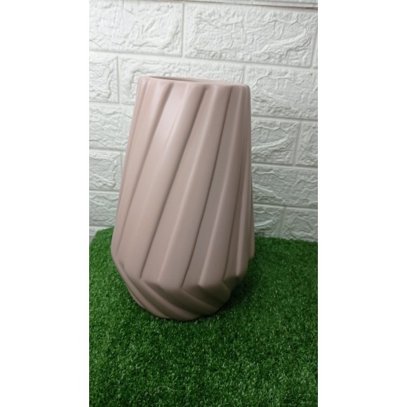 VASO 209-359 ENTRELACADO 2 EM CERAMICA A29XL18CM