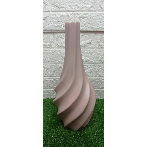 VASO 209-336 GARRAFA 1 RELEVO EM CERAMICA A42XL17CM