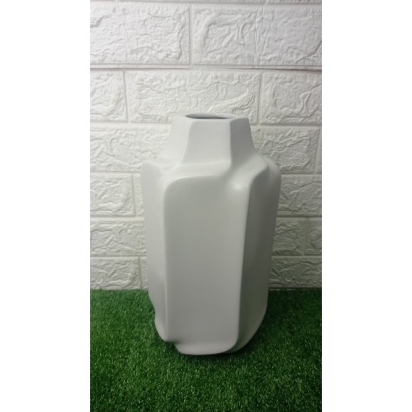 VASO 207-244 ONDULADO 2 EM CERAMICA A34XL16CM