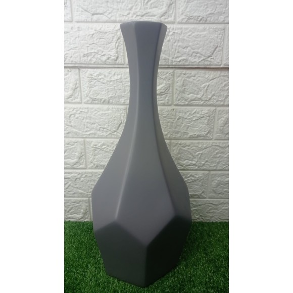 VASO 180-834 GARRAFA 2 PEDRA A45XL20CM