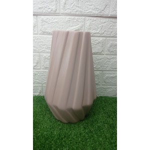 VASO 209-358 ENTRELACADO 1 EM CERAMICA A33XL19CM