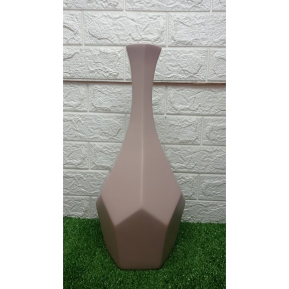 VASO 209-834 GARRAFA 2 PEDRA EM CERAMICA A44XL19CM