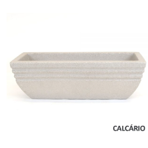 FLOREIRA FEP3-CA ESTREITA JATEADA EM POLIETILENO N3 CALCARIO A13XL17,5XC80CM