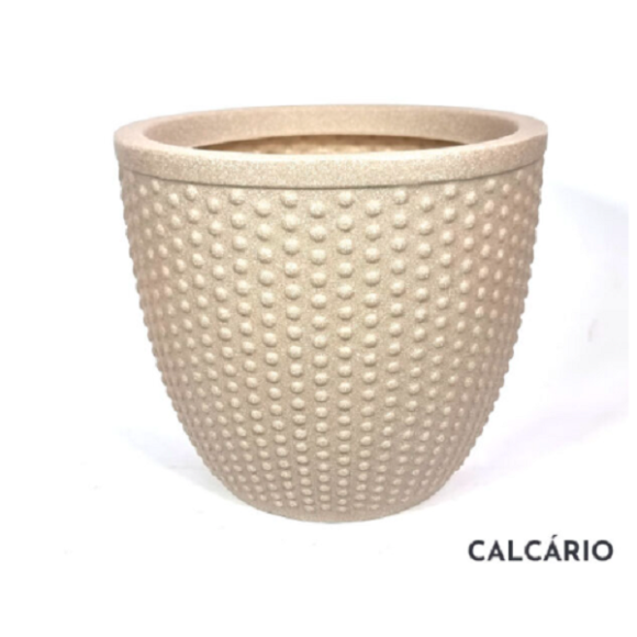 VASO PEP2-CA PEROLA EM POLIETILENO N2 CALCARIO A30XL33CM