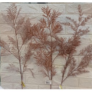 FL GALHO SY01484 DE FOLHAGEM TIPO ARVORE MARROM ENVELHECIDA A107CM