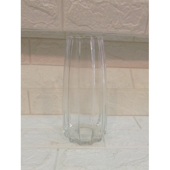 VASO TP1535 DE VIDRO A22X6CM