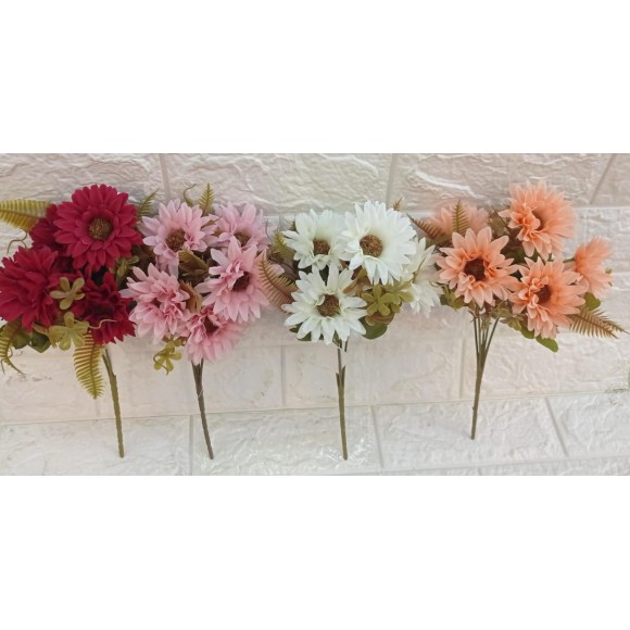 FL BUQUE AFG-135 DE GERBERA C/5 GALHOS A30CM