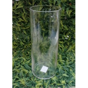 VASO VS-1230 DE VIDRO TUBO DECORATIVO A30XL12CM