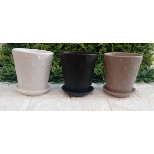 VASO TP1685 DE CERAMICA DAFNE A12CM