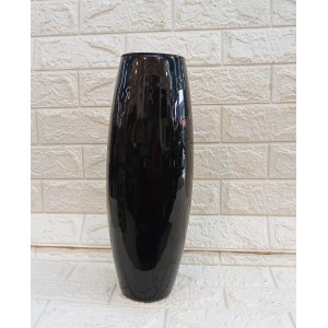 VASO  ROMULO G 1940 PRETO A40XL15CM