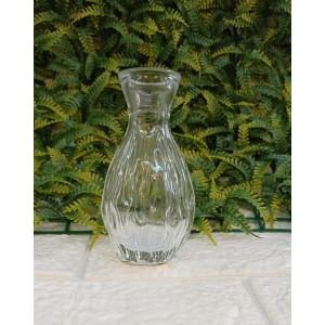 VASO TP1496 DE VIDRO DECORATIVO A12XL3CM