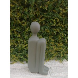 APARADOR 879-52 DE LIVRO POSTURA CIMENTO FOSCO A21XL6,5CM