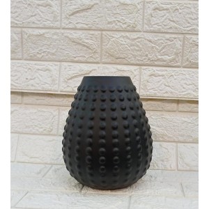 VASO 401113 BALL MED PRETO FOSCO A24XL8CM