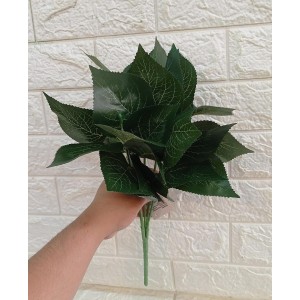 FL BUQUE MU0001 FOLHAS DE HORTENCIA A47CM