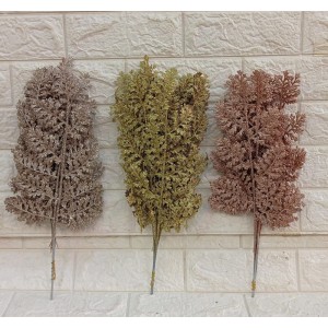 FL HASTE ACH-0044 DE SAMAMBAIA C/GLITTER 12 PÇS A41CM