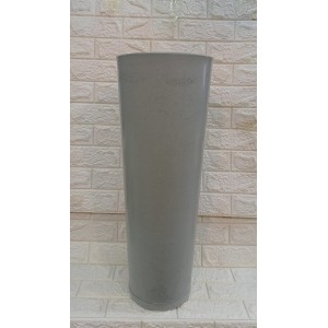 VASO PILAR REF404-5 CIMENTO C/PRATO Nº4 A70X23CM