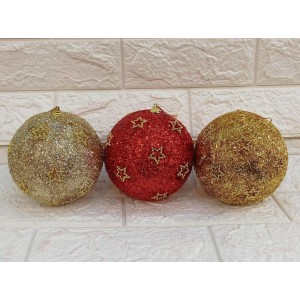 BOLA NBOL12V10 DECORATIVA ESTRELA GG