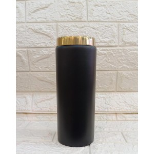 VASO 401209 TUBO MED PRETO FOSCO A26XL9CM