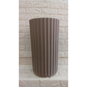 VASO RFP3-CA ROMA FRISADO POLIETILENO Nº3 CALCARIO A56XL30XB28CM