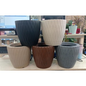 VASO REF005 BOJO HORIZONTAL P  EM POLIETILENO A27XL28CM