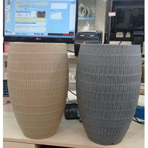 VASO COLUNA REF126 INDIANA P CORES SORTIDAS A44XL22,5CM