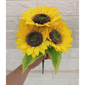 FL BUQUE 65306 GIRASSOL C/ 5 FLOR 47CM