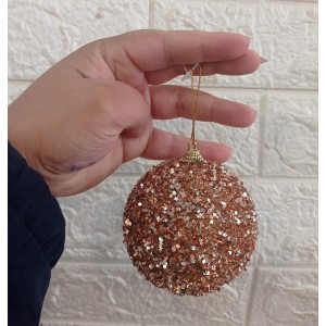 BOLA NBOL8V09 DECORATIVA DE NATALINA 8CM