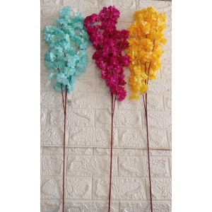 HASTE 52236  FLORES CEREJEIRA C/3 GALGHOS A107CM