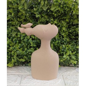 ESCULTURA 19821 MULHER EM POLIRRESINA A26CM