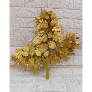 HASTE FL553-A DE FICUS DOURADA C/12 A55CM