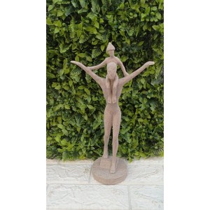 ESCULTURA 19430 EM POLIRRESINA A33CM