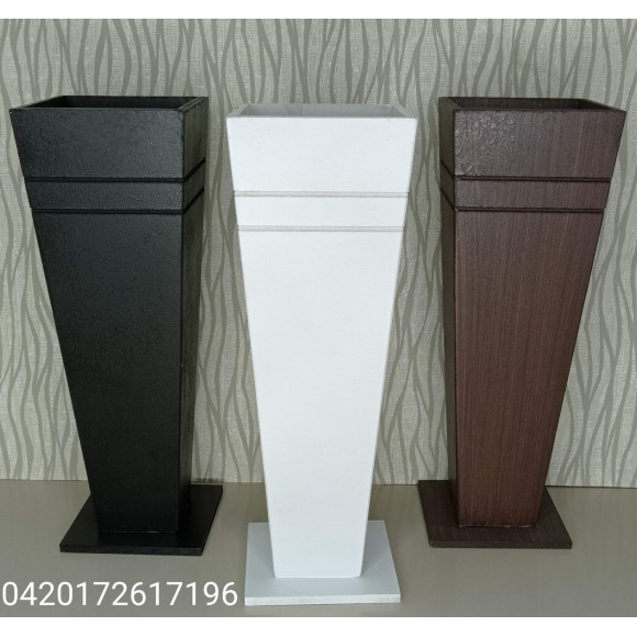 VASO TULIPA MDF COLOR  A31XL11CM