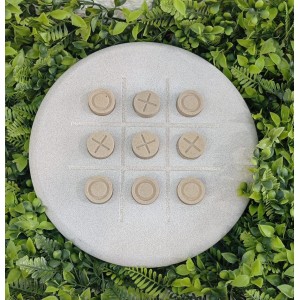 JOGO19593 DECORATIVO EM CIMENTO E POLIRRESINA