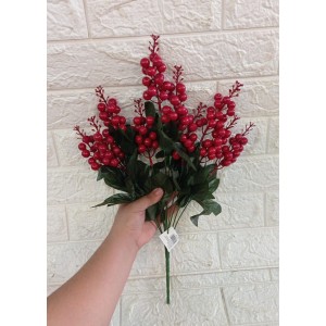 BUQUE 51501 DE CEREJEIRA VERMELHAS A51CM