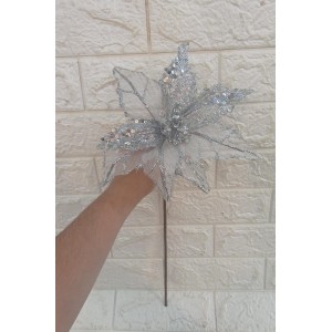 HASTE BN354 BICO DE PAPAGAIO TRANS PRATA A55CM