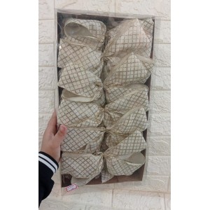 LACO DUPLO C/12 DOURADO C/GLITER