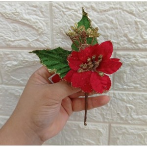 GALHO FLB06 MINI FLOR NATALINA 20CM