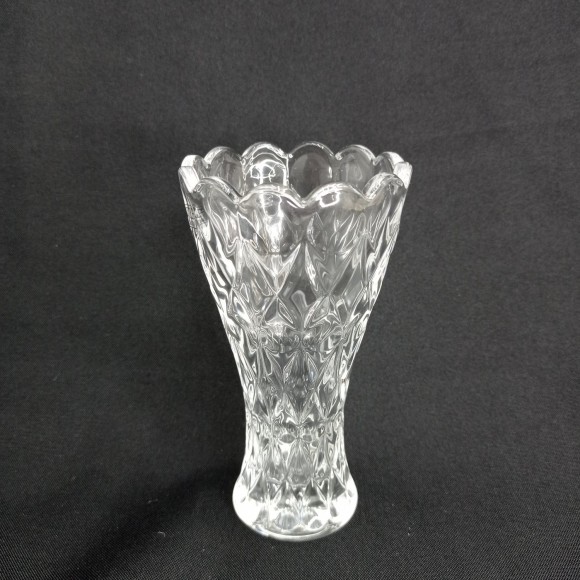 VASO PEQUENO 28080 DE CRISTAL DE CHUMBO ANGEL TRANSPARENTE A14XL8CM