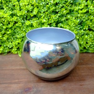 AQUARIO M 3901 ESPELHADO PRATA MEDIO A13XL16CM