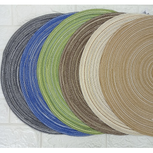 JOGO AMERICANO AMER0004/ AMER0033 REDONDO DE TECIDO A39XL39CM