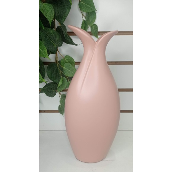 VASO 6132570 ALTO DUCKS ROSA CHA MATTE A43 X L20 CM