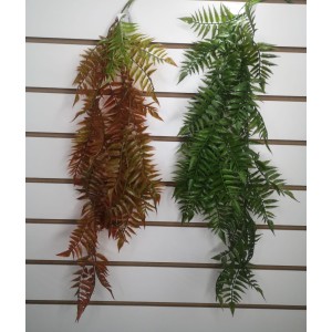 FL PENDENTE CK-0031 SAMAMBAIA CAIDA VERDE/ OUTONADO A80CM